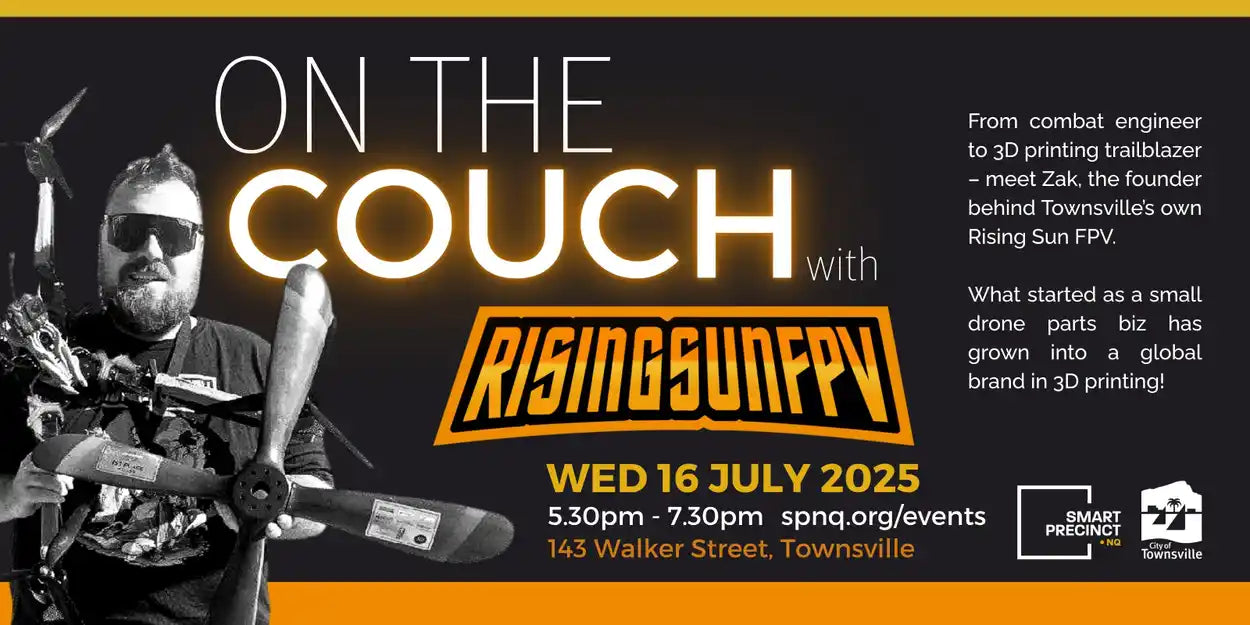 🔥 What’s buzzing at Rising Sun FPV this week? Meet Zak, crabs & fresh gear!