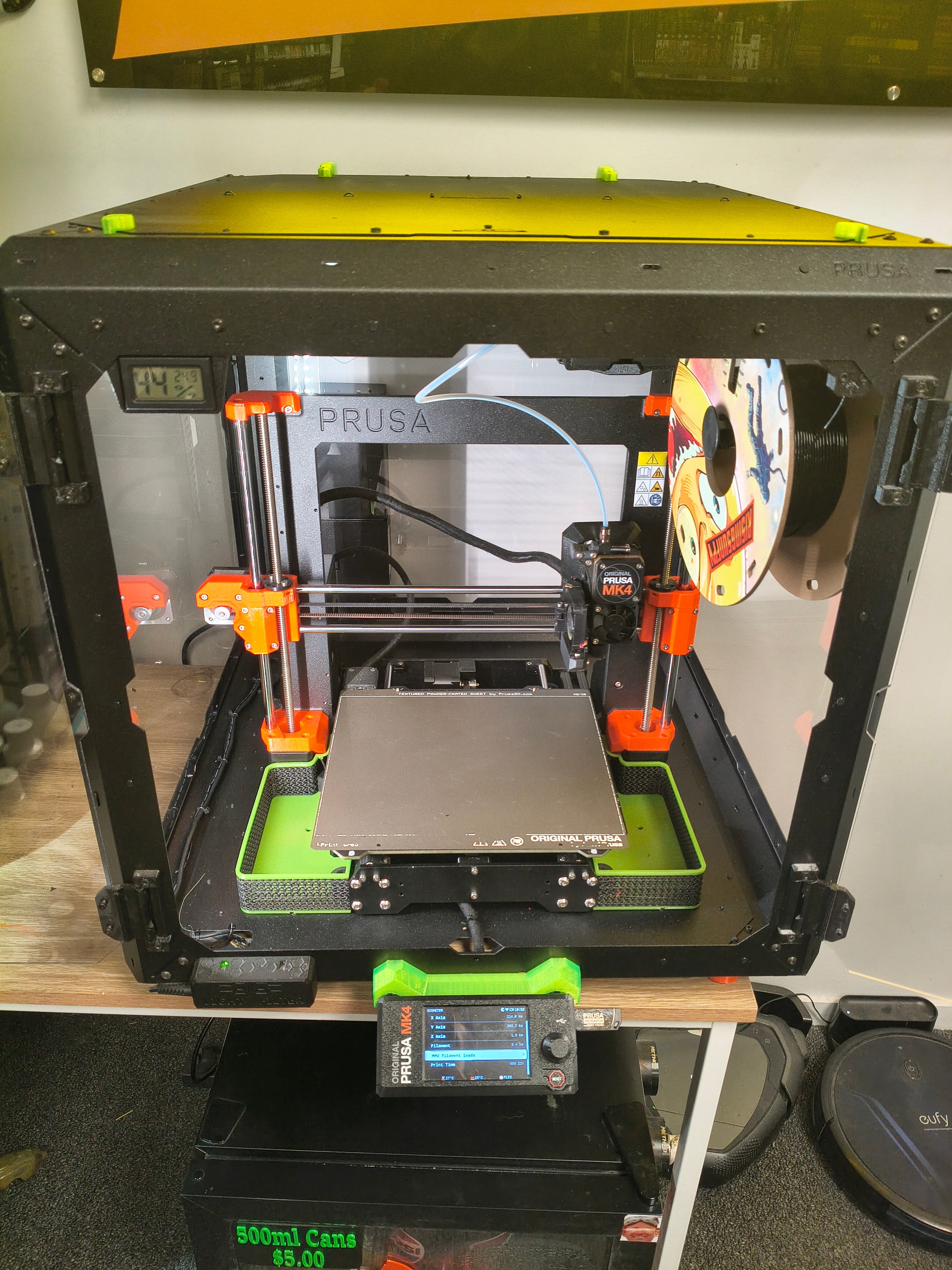 Original Prusa MK4 with LED and HEPA Filter Enclosure