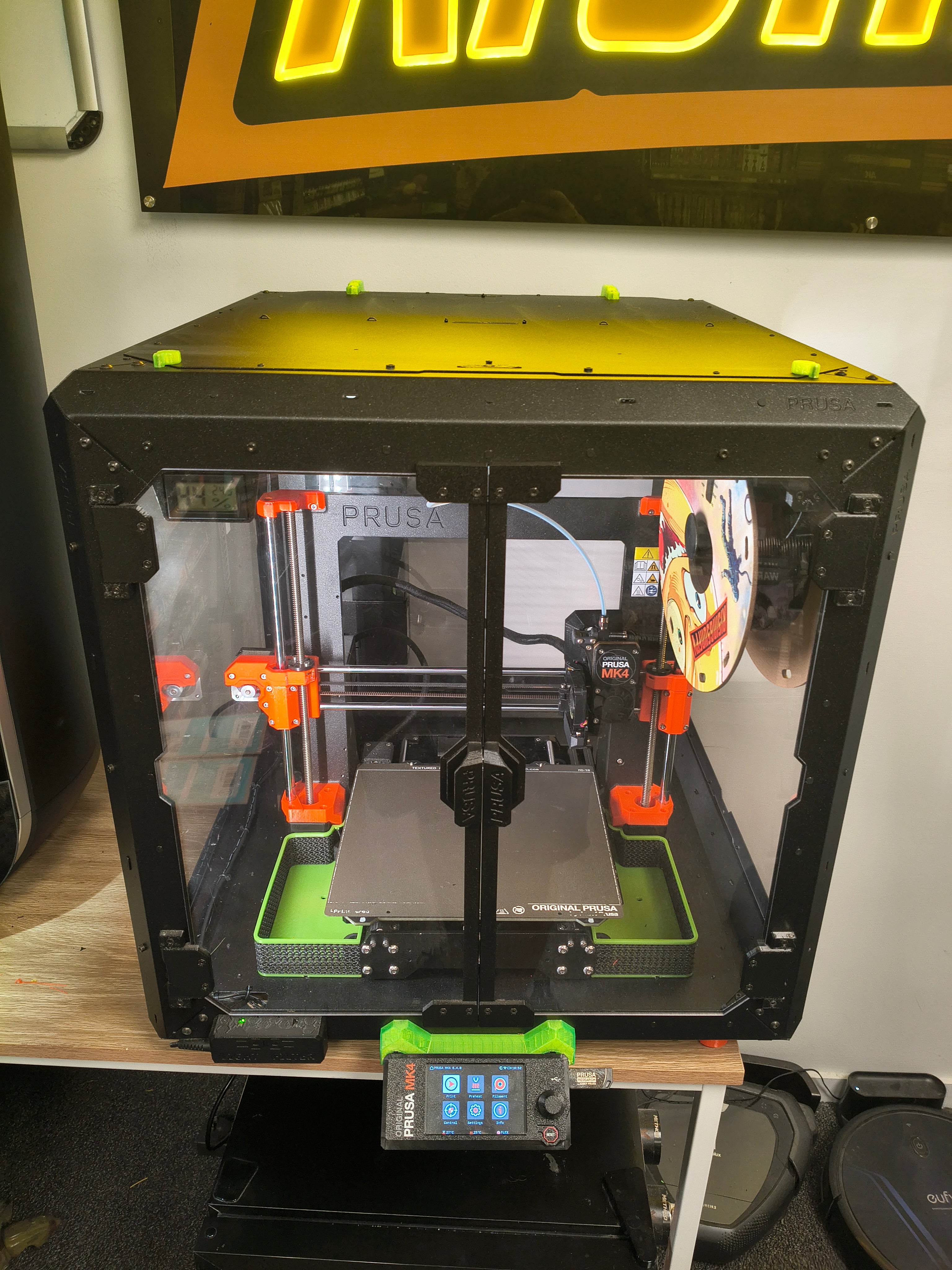 Original Prusa MK4 with LED and HEPA Filter Enclosure