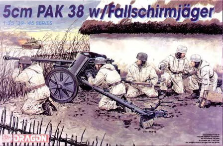 5cm PaK 38 w/Fallschirmjäger