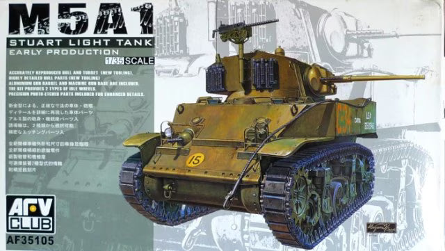 M5A1 Stuart Light Tank Early Production