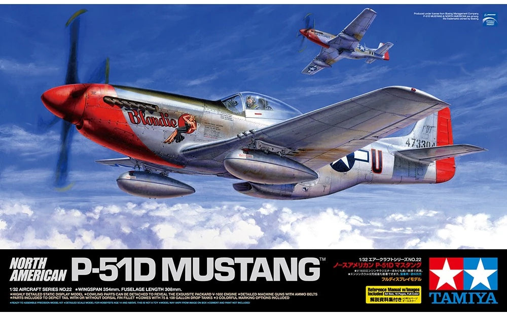 North American P-51D Mustang 1:32