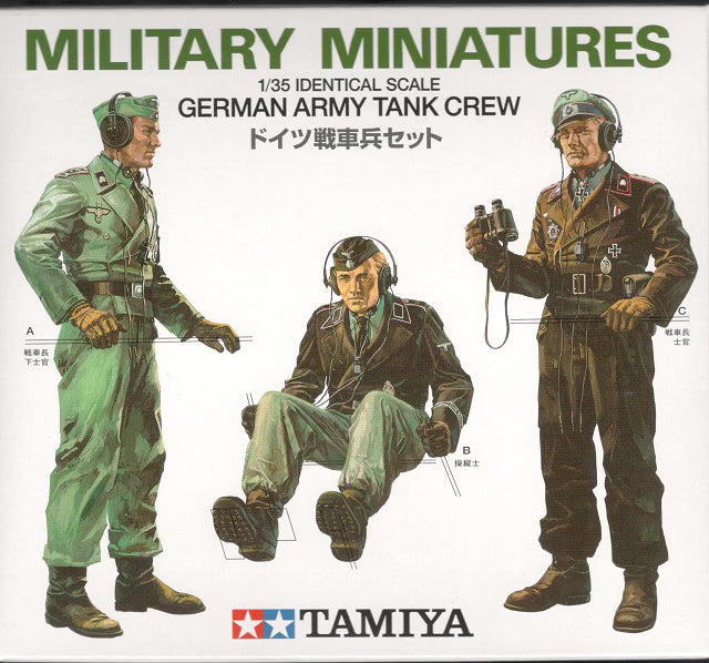 German Army Tank Crew 1:35