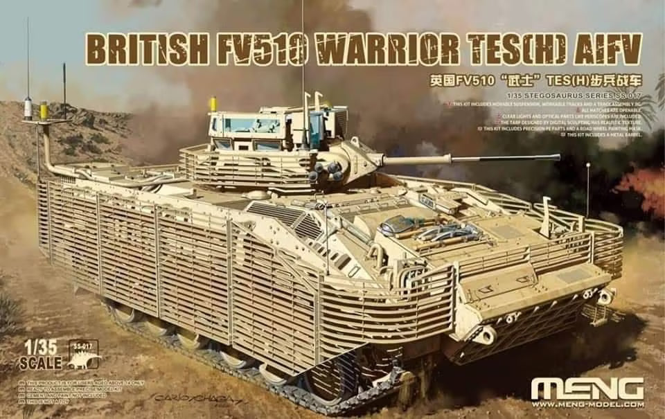 British FV510 Warrior TES(H) AFV 1:35
