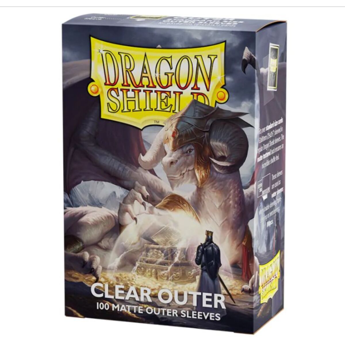 Dragon Shield: Outer Sleeves – Matte – Clear