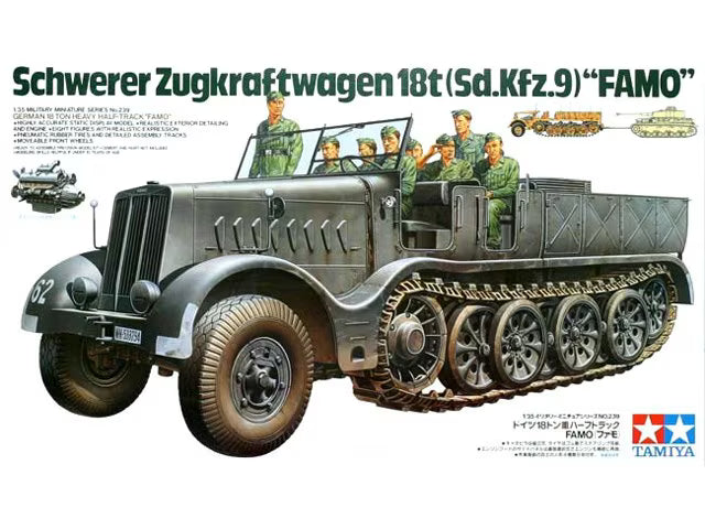 Schwerer Zugkraftwagen 18t Sd.Kfz.9 FAMO 1:35