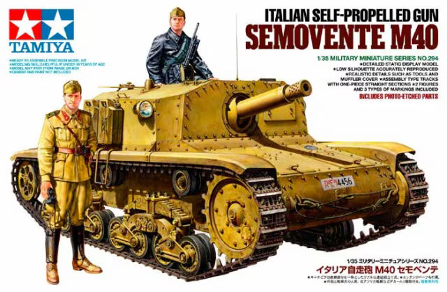 Italian Self-Propelled Gun Semovente M40 1:35