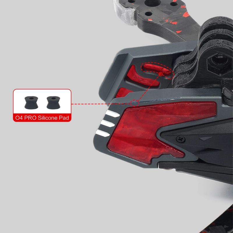 Manta 5 PRO 32 LEDS DIY personalized control Squashed X Drone Frame / O4 Pro