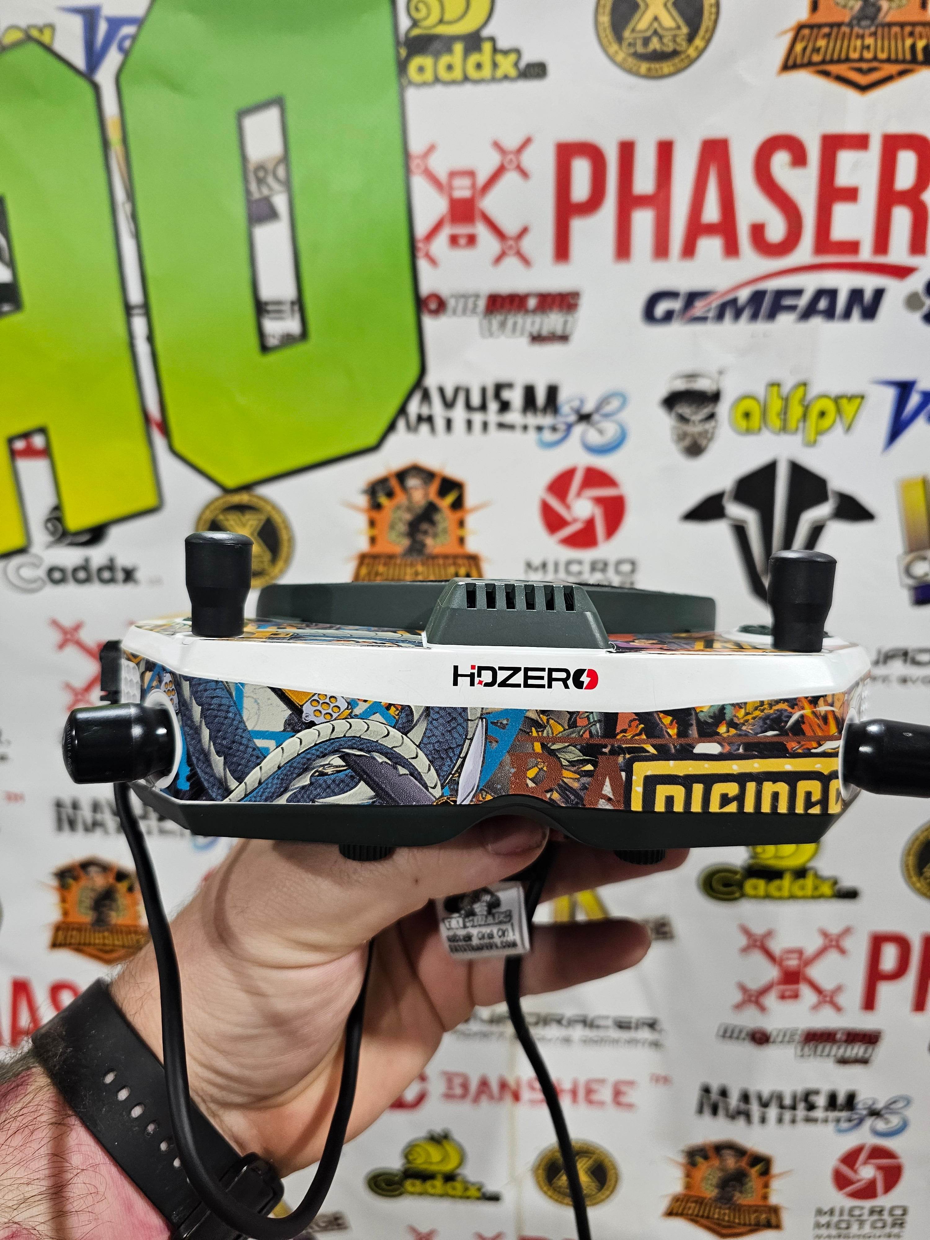 HDZero Goggle Skin - Rising Sun FPV