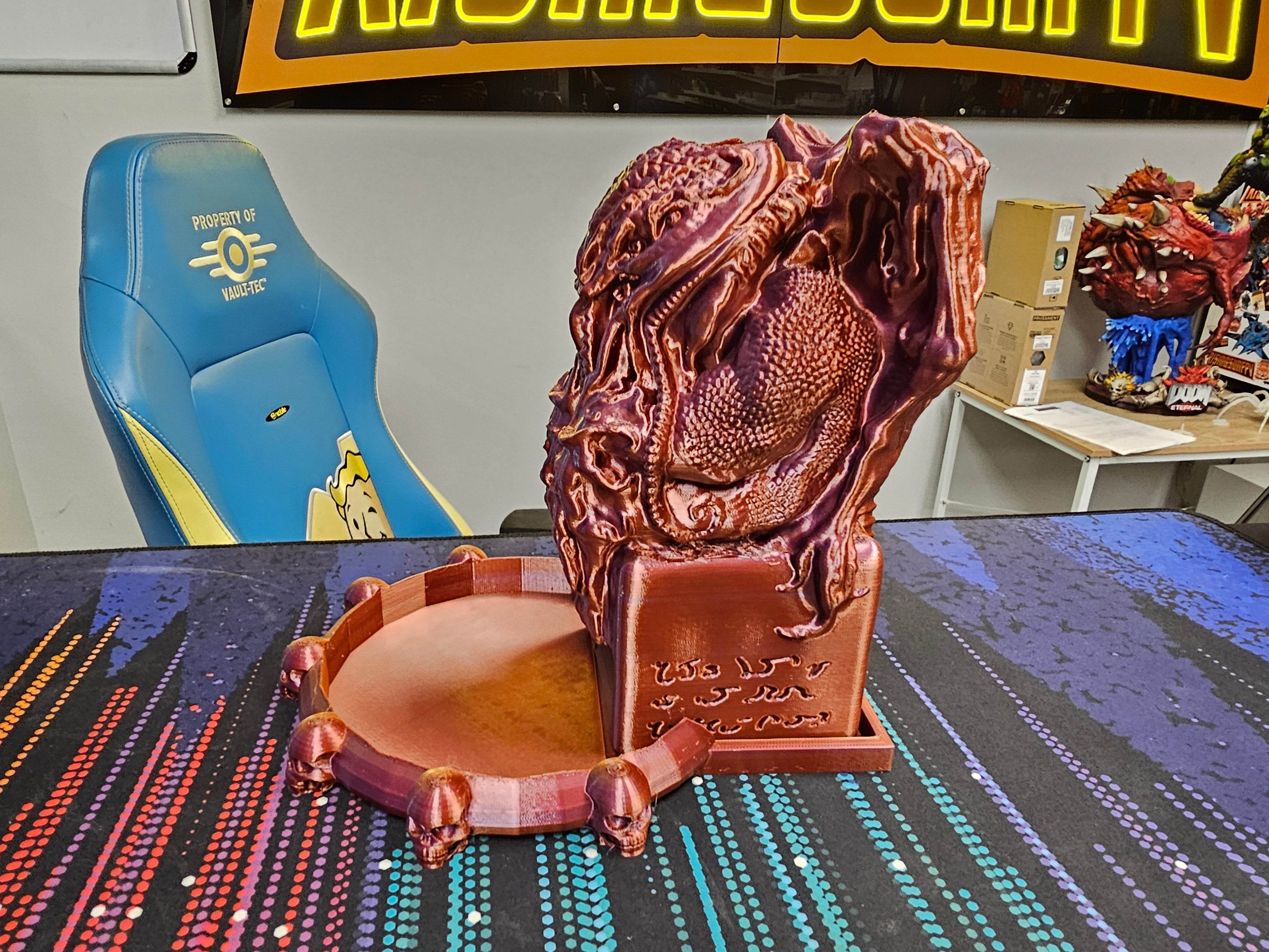 Cthulhu Dice Tower - Rising Sun FPV