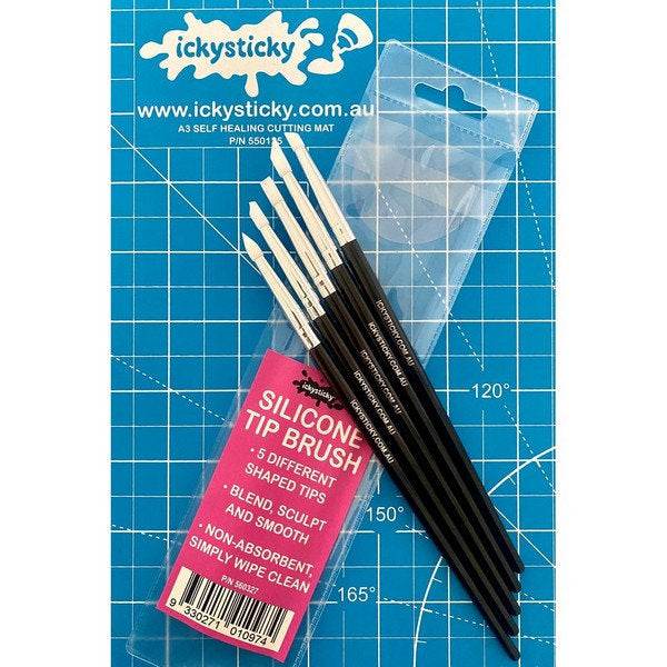SILICONE TIP BRUSH 5PK - Rising Sun FPV