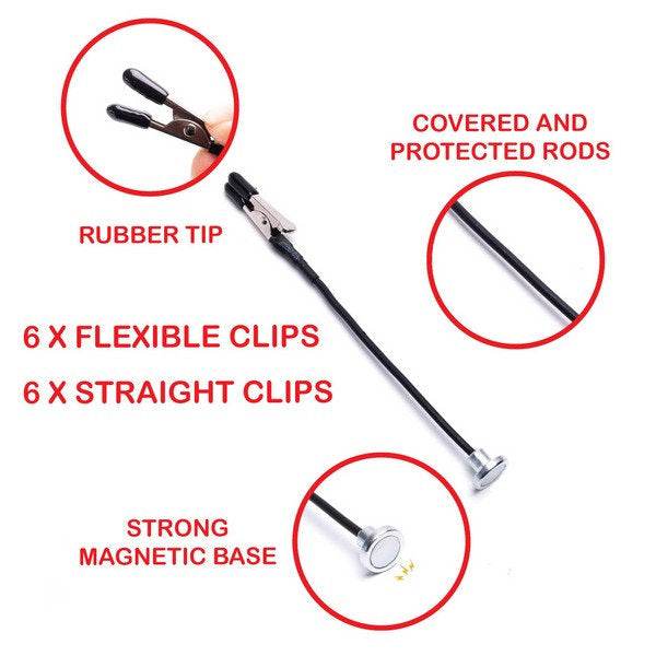 ICKYSTICKY MAGNETIC CLIP SET - Rising Sun FPV