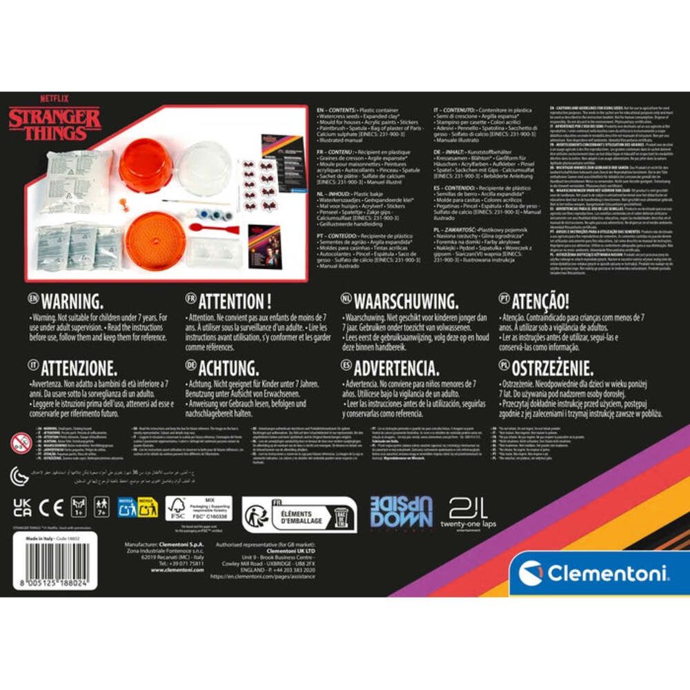 Clementoni: Terrarium - Stranger Things