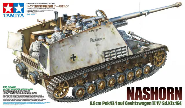 Nashorn 8.8cm Pak43/1 auf Geschützwagen III/IV 1:35