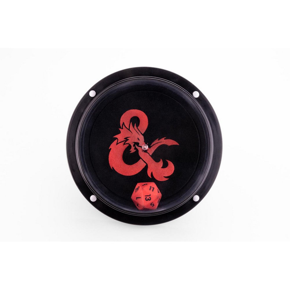 Fanroll: D&D Orb of Possibility Dice Roller with Silicone d20 (removable lid)