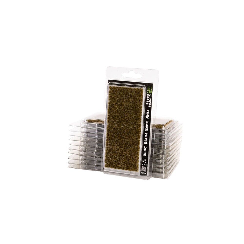Gamers Grass - Grass Tufts - Tiny Tufts - Tiny Dark Moss