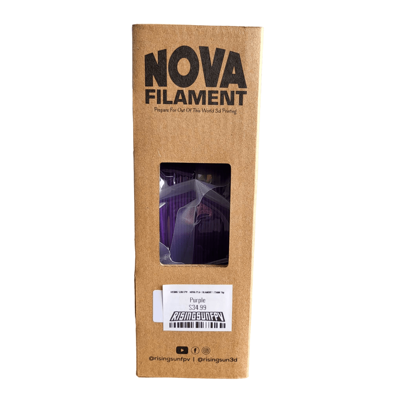 RISING SUN FPV - NOVA PETG FILAMENT 1.75MM 1kg - Rising Sun FPV