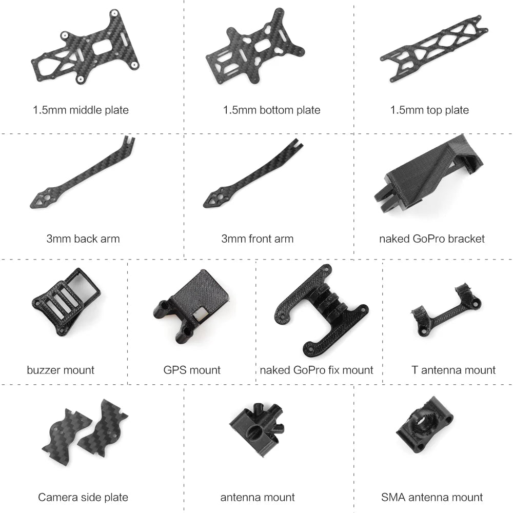 Rekon 4 LR Frame Kit 4 Inch Frame Kit