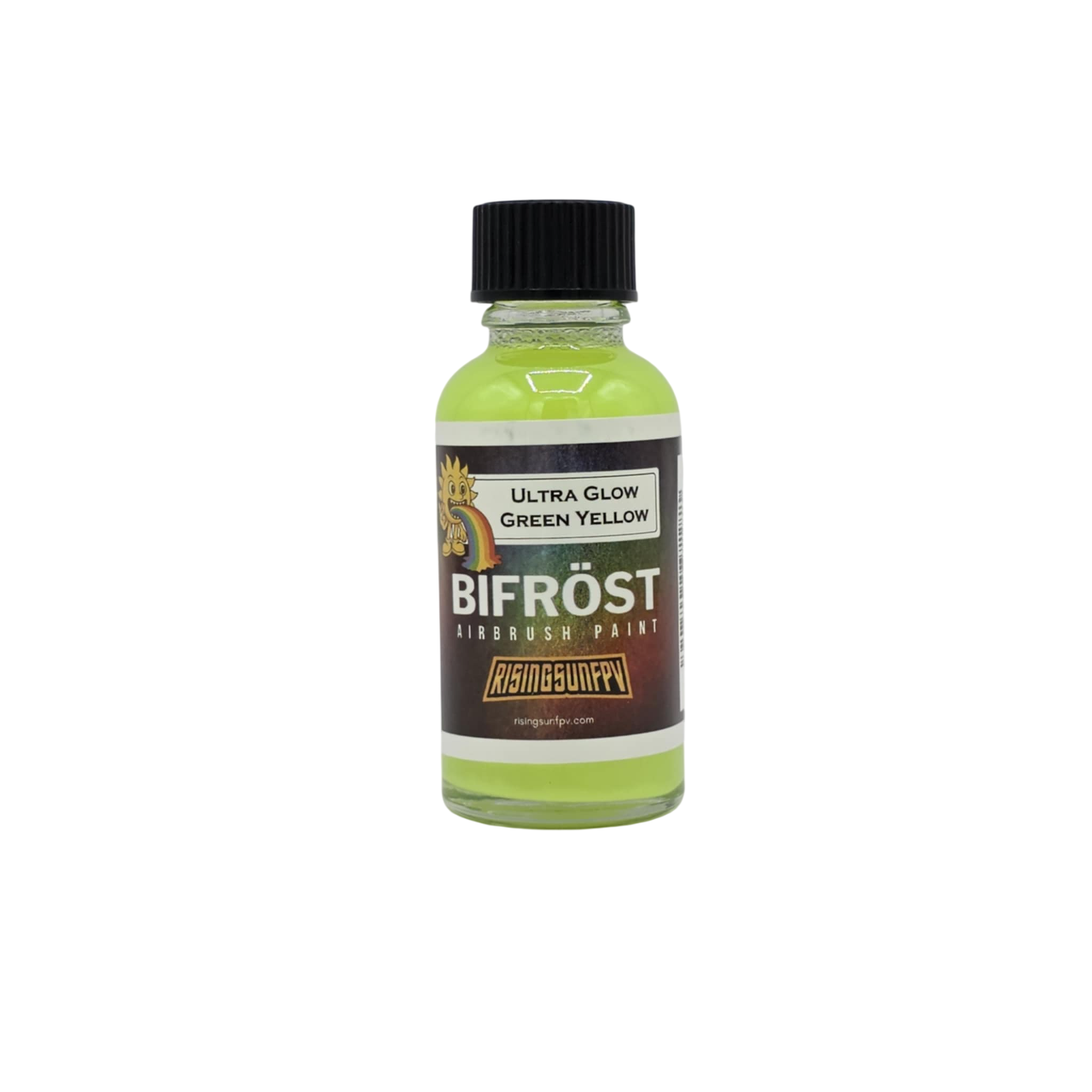 Bifrost Airbrush Paints - Ultra Glow Green Yellow