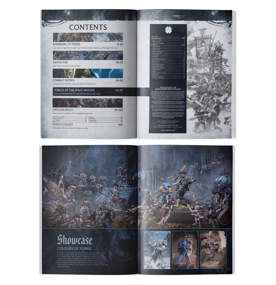 53-01 CODEX SUPPLEMENT: SPACE WOLVES (ENG)