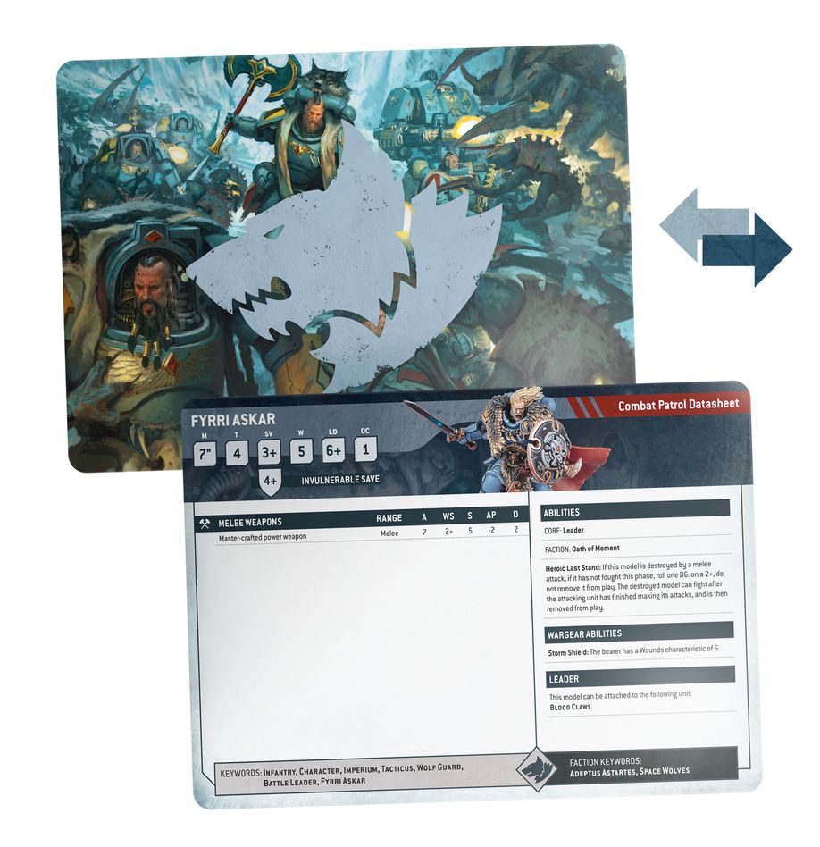 53-02 DATASHEET CARDS: SPACE WOLVES (ENG)
