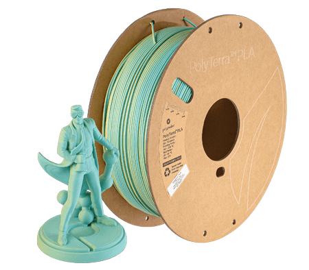 Polymaker PolyTerra Dual Matte PLA 1kg 1.75mm Filament - Rising Sun FPV