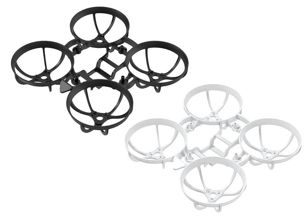 Meteor65 Air Brushless Whoop Frame 2pcs -Black|White - Rising Sun FPV