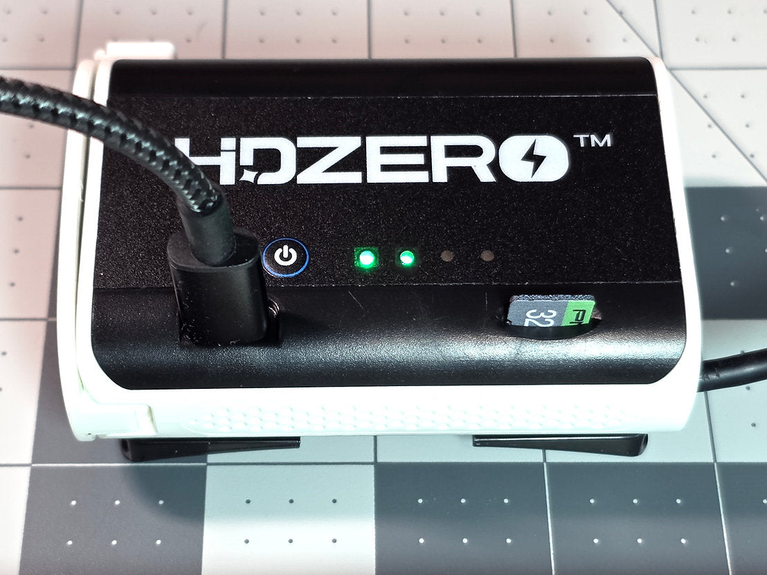 HDZero Rear-Mount Battery Case with SD Card Reader