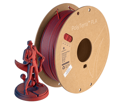 Polymaker PolyTerra Dual Matte PLA 1kg 1.75mm Filament - Rising Sun FPV