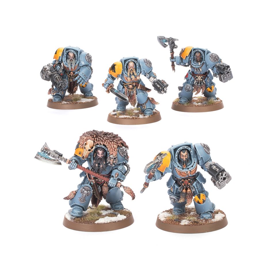 53-36 SPACE WOLVES: WOLF GUARD TERMINATORS