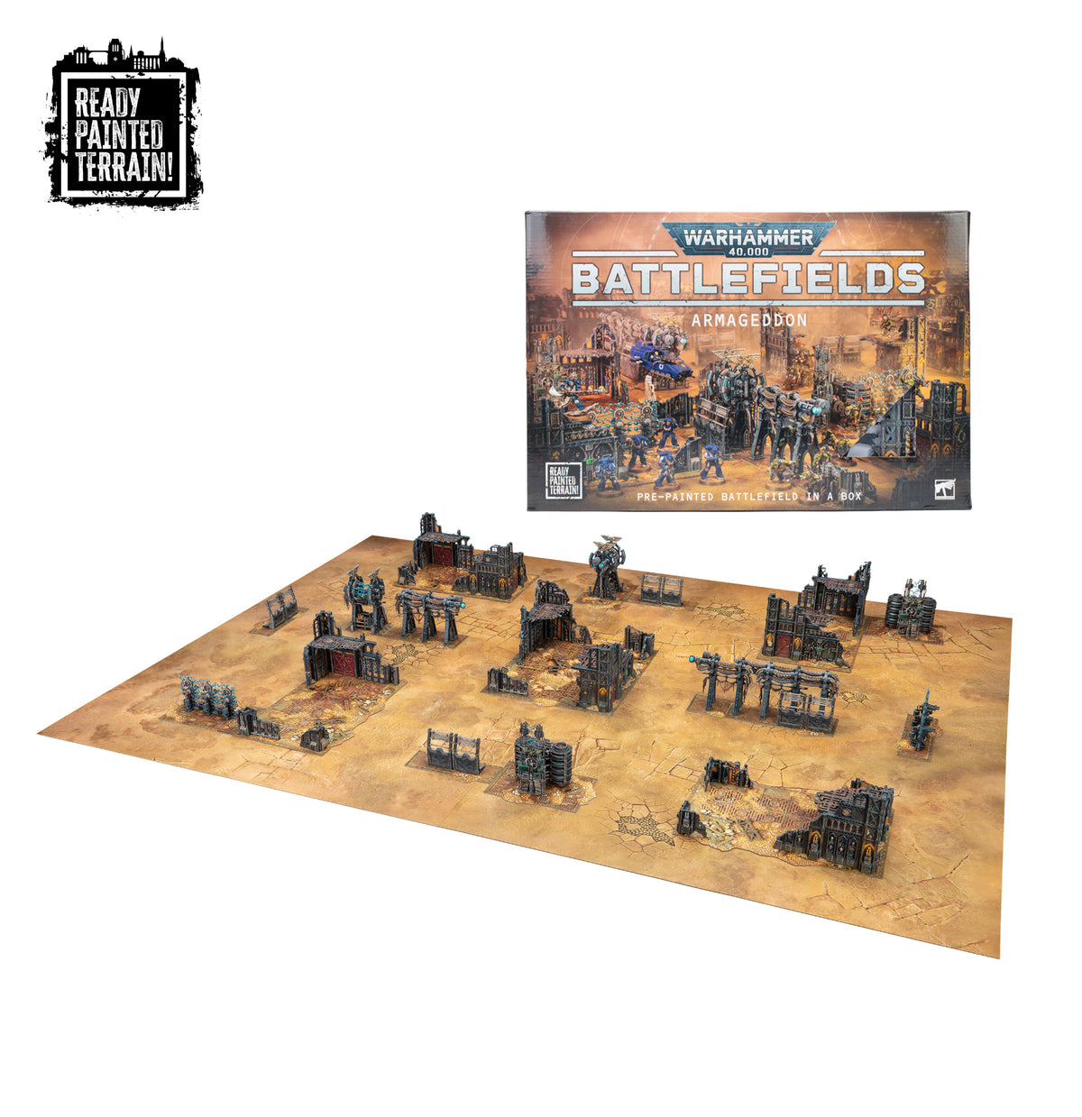 Battlefields: Armageddon pre-painted terrain set
