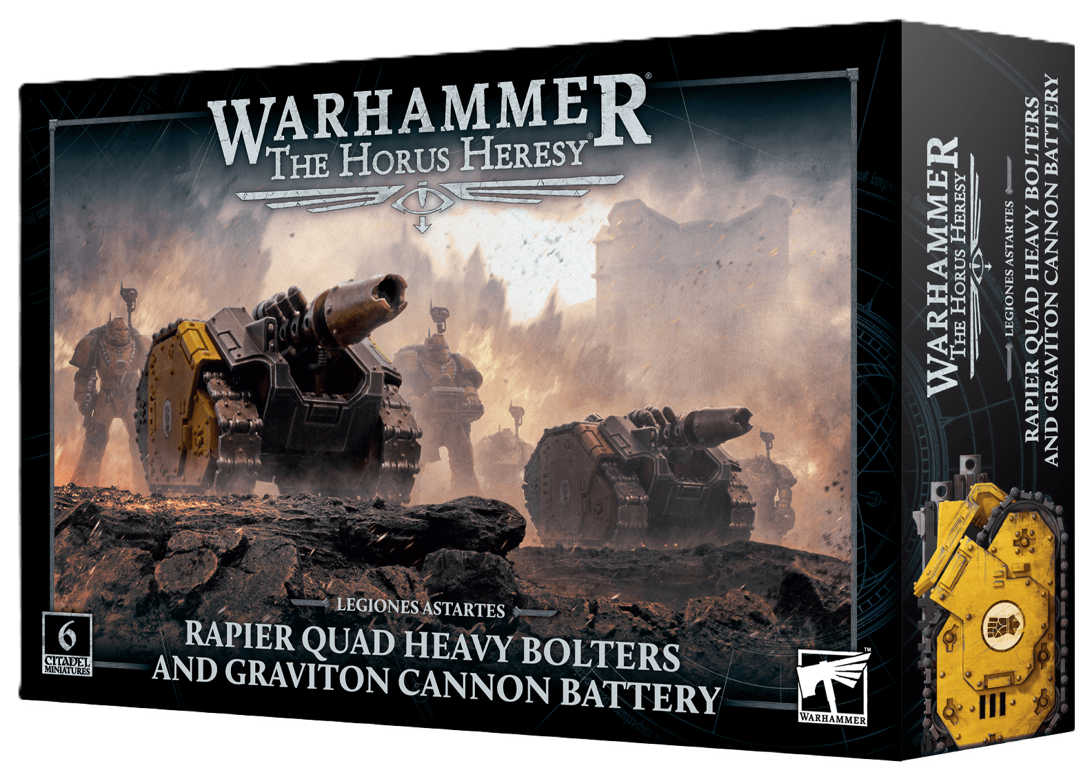 31-105 LEGIONES ASTARTES: RAPIER QUAD HEAVY BOLTERS - Rising Sun FPV