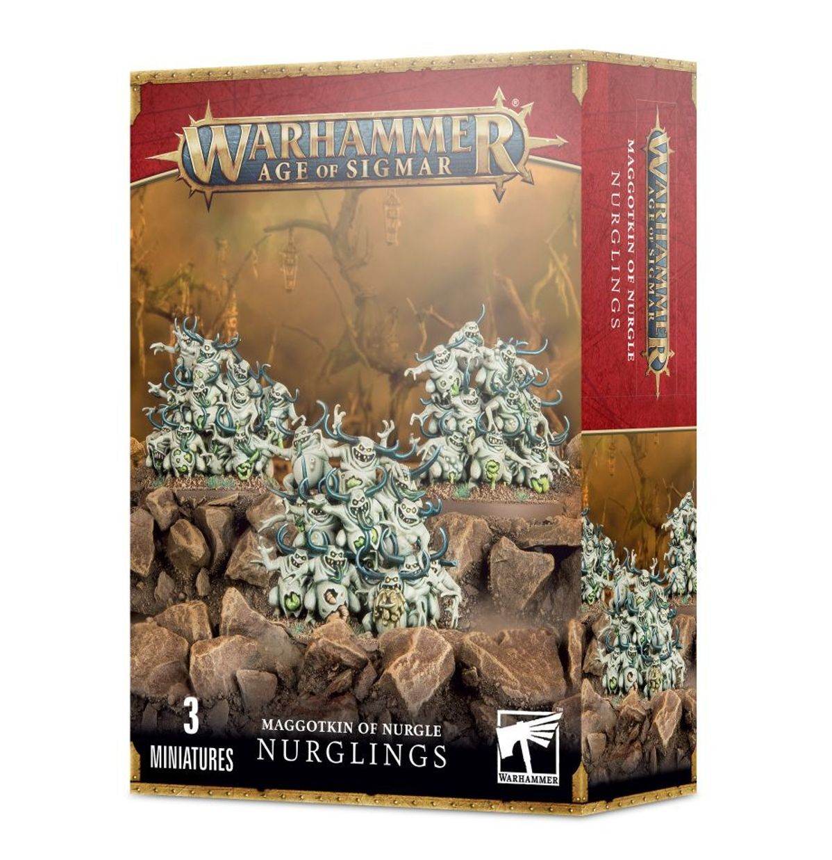 97-18 Maggotkin of Nurgle: Nurglings - Rising Sun FPV