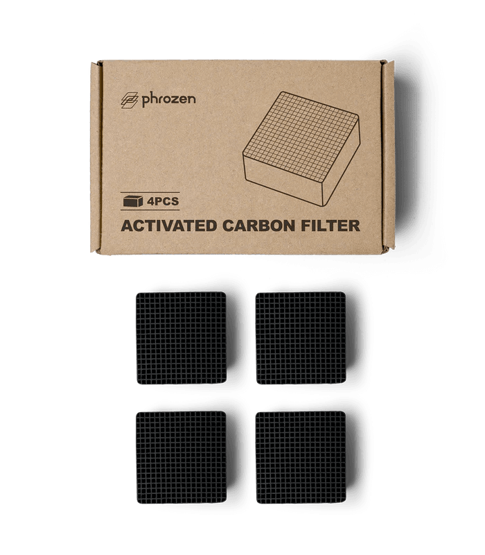 Phrozen Air Purifier Activated Carbon Filter (4pcs) - Rising Sun FPV