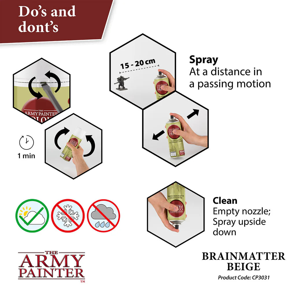 Army Painter - Aerosol Spray Primers