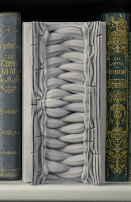 3D Printed Bookshelf Spacers – Custom Shelf Dividers Grey PLA+ & Painted Options - Rising Sun FPV