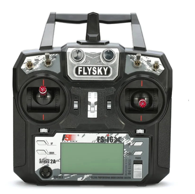 FLYSKY FS-I6X I6X 2.4G 6CH AFHDS 2A Radio Transmitter - Mode 2(left throttle)