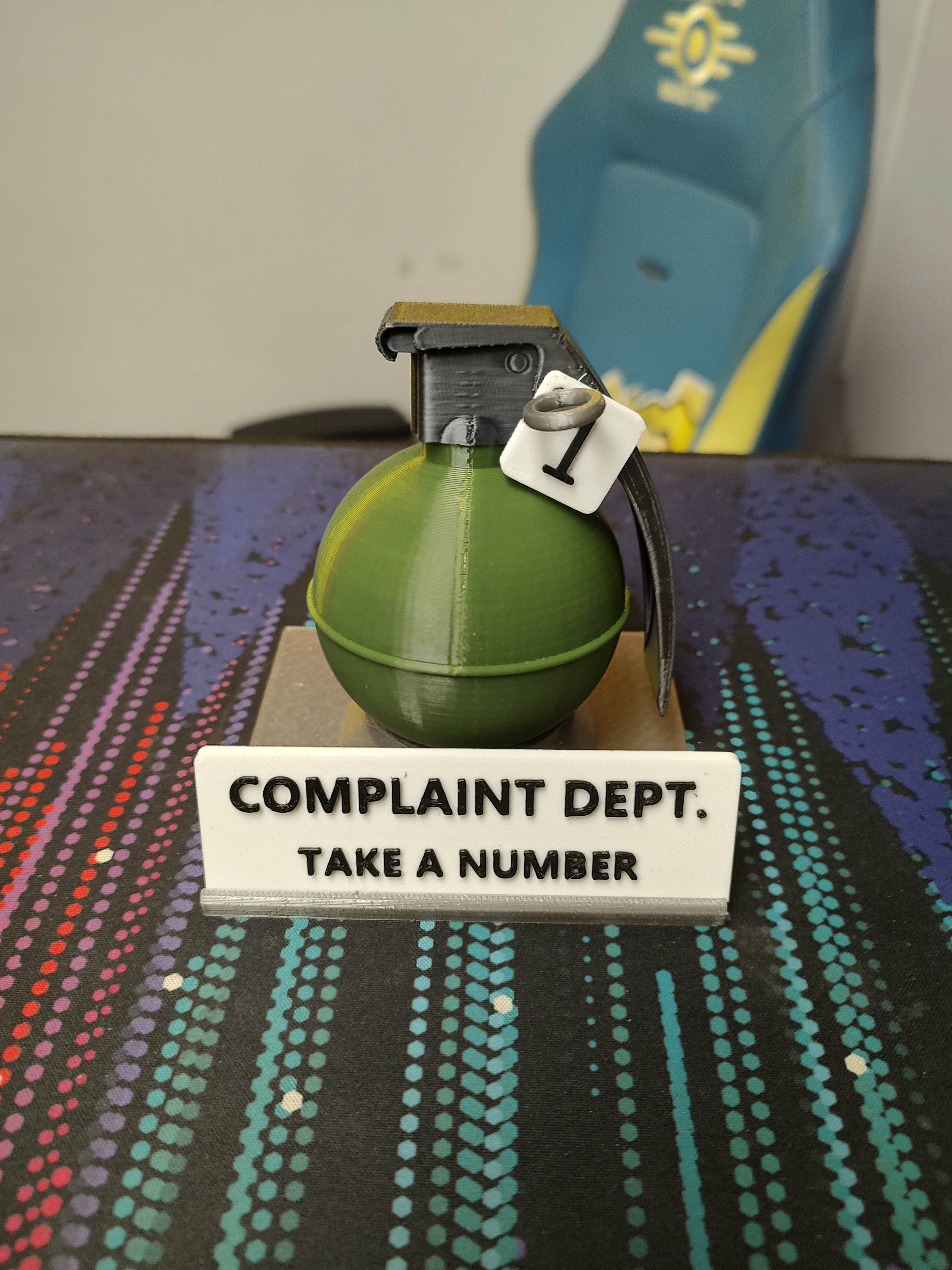 Complaint department grenade - Rising Sun FPV