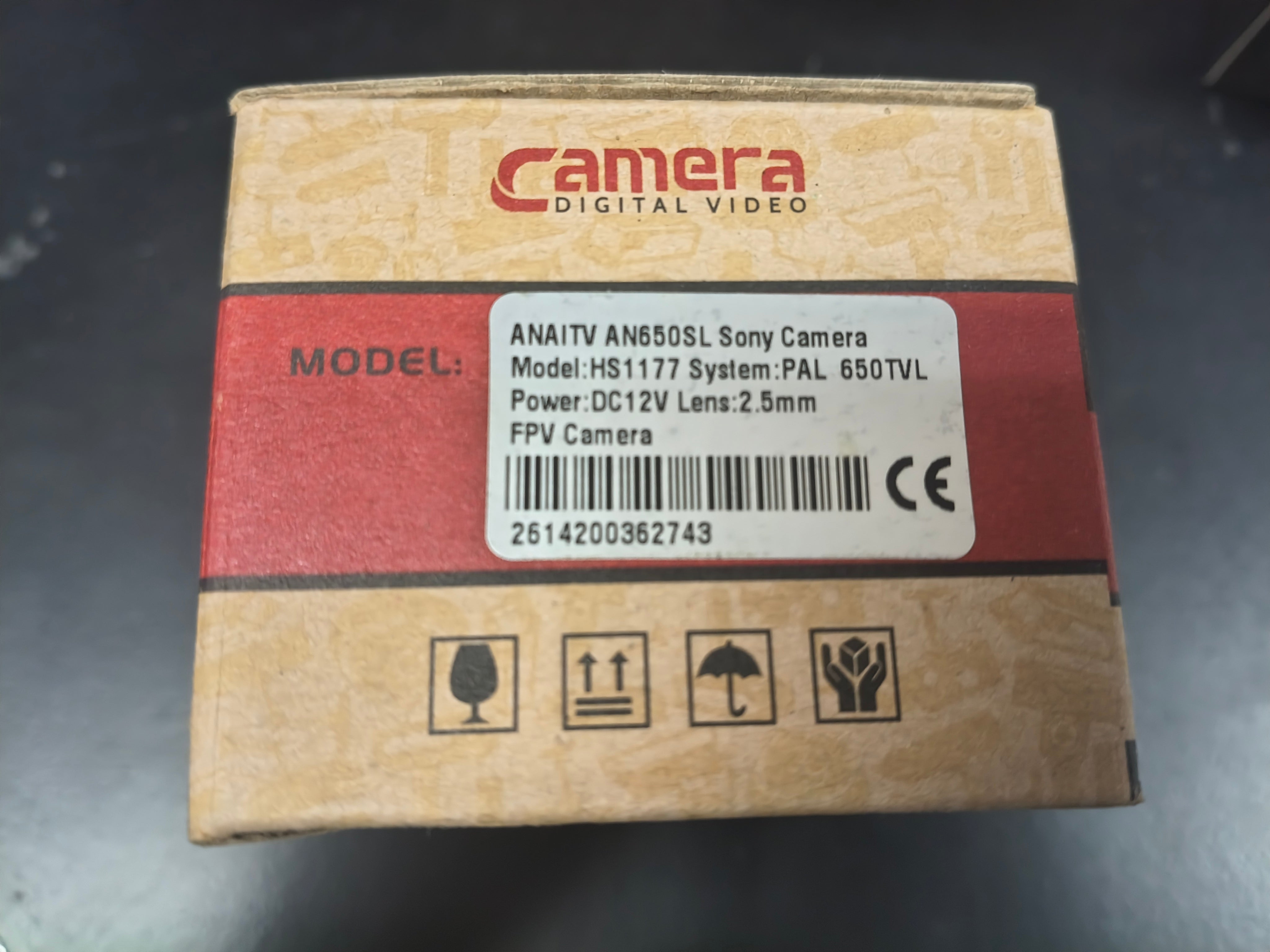 Foxeer HS1177 Mini Sony CCD 600TVL FPV Board Camera 5V-22V PAL