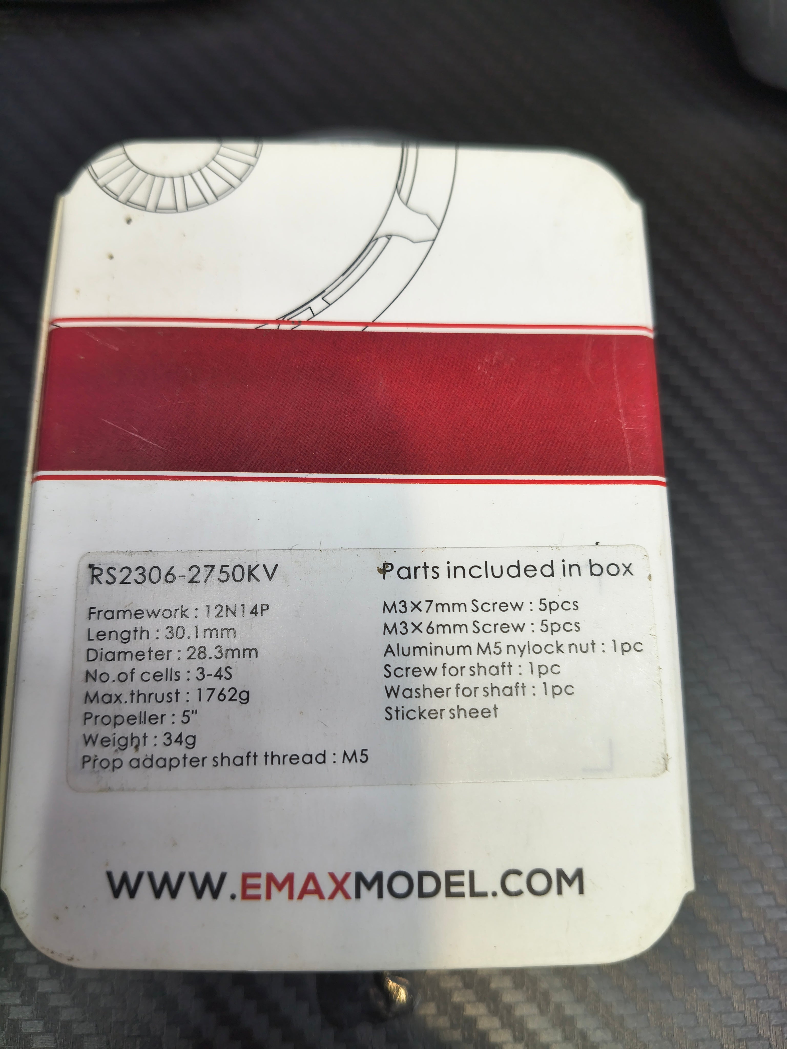 Emax RS2306 - 2750kv