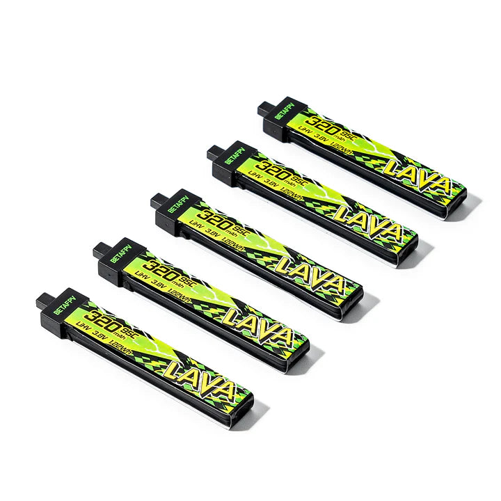 LAVA II 1S 320mAh Battrey 95C (5PCS)