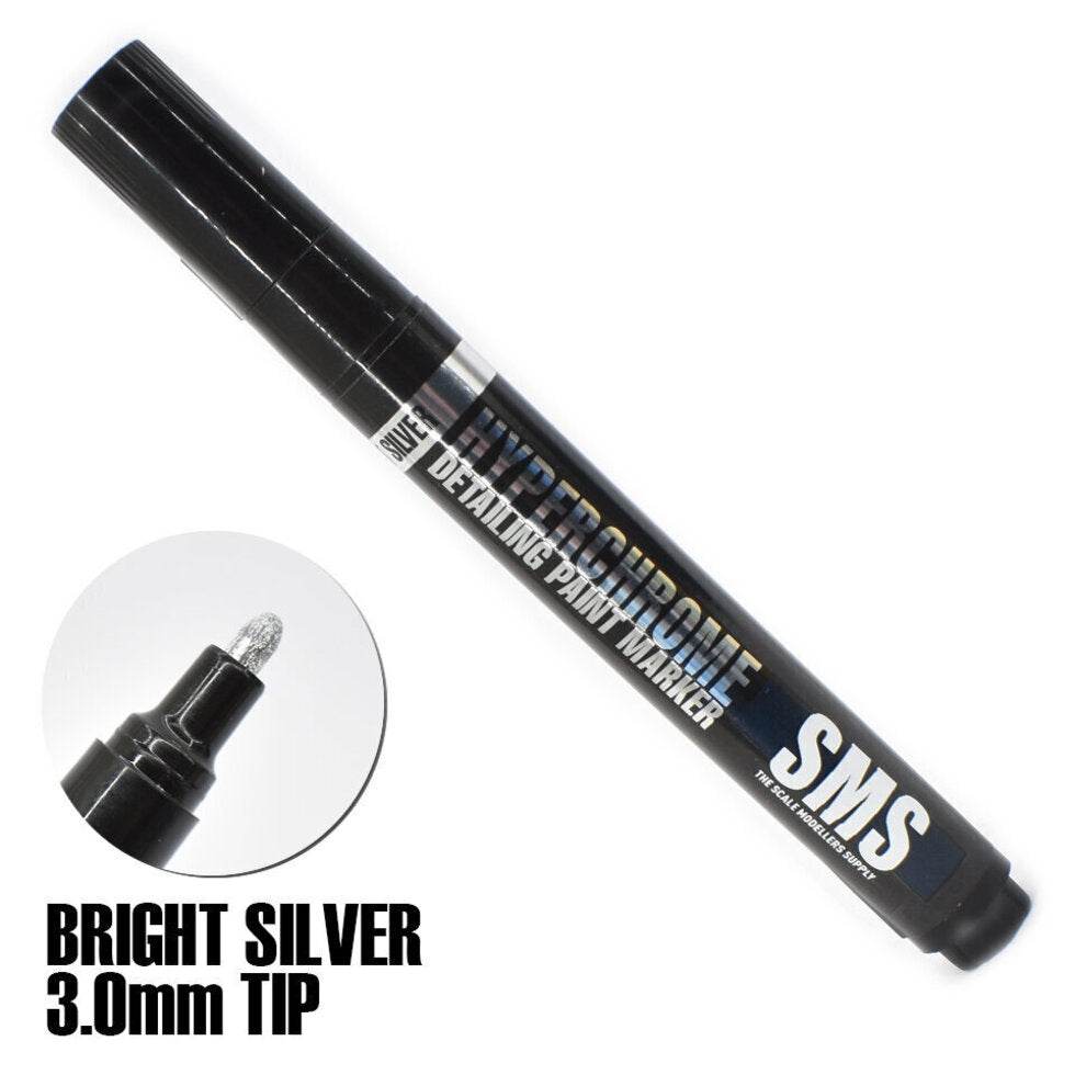 HYPERCHROME MARKER (BRIGHT SILVER) 3.0mm - Rising Sun FPV