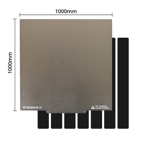 PEI1000 Magnetic Spring Steel Double Sided Bed - No Magnet Sheets