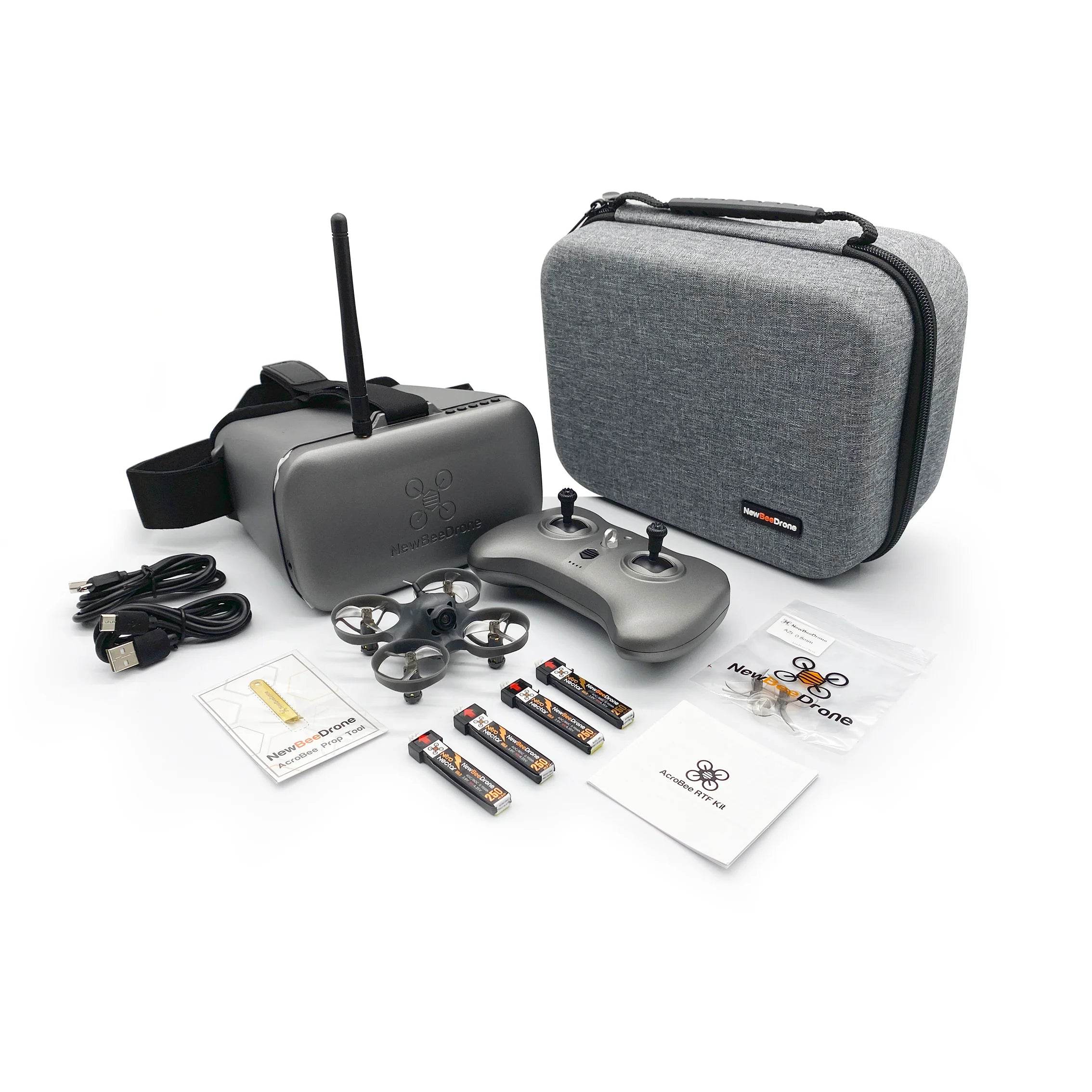 NewBeeDrone VRDrone RTF Bundle Kit V2.5 - Rising Sun FPV