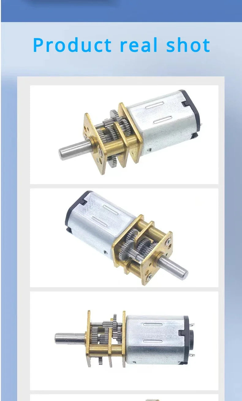 N20 Motor, 12V, 1000RPM