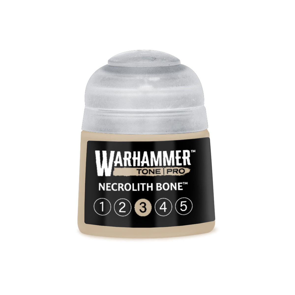 Warhammer Tone Pro Necrolith Bone 3 12ml paint pot