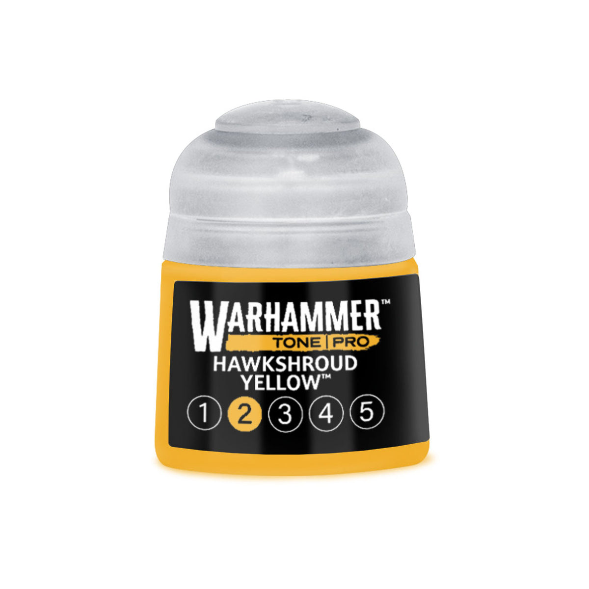 Warhammer Tone Pro Hawkshroud Yellow 2 12ml paint pot
