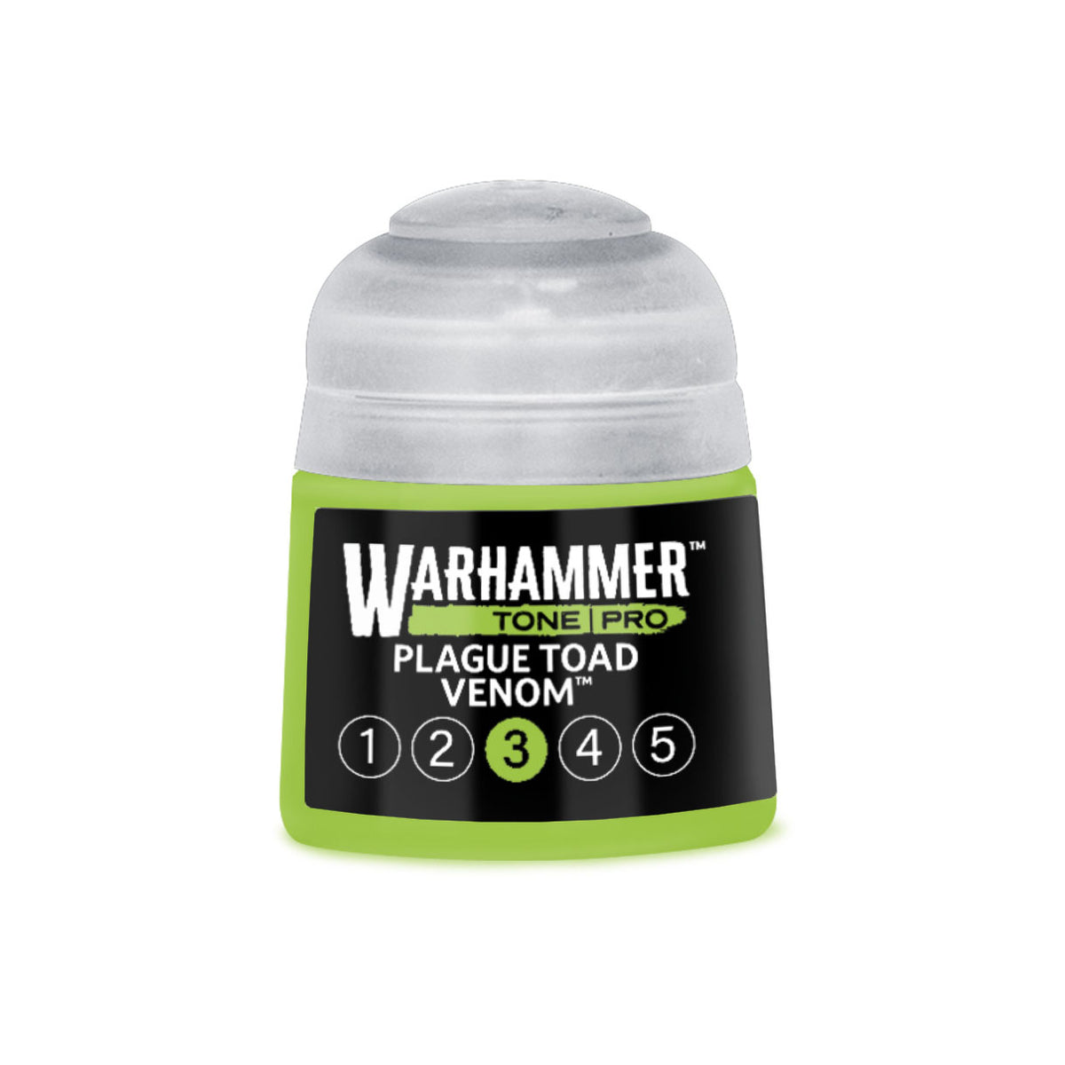 Warhammer Tone Pro Plague Toad Venom 3 12ml paint pot