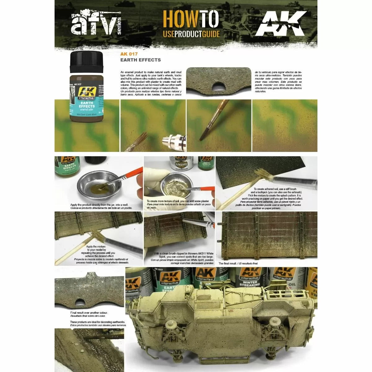 AK Interactive - Weathering Products - Earth Effects 35ml