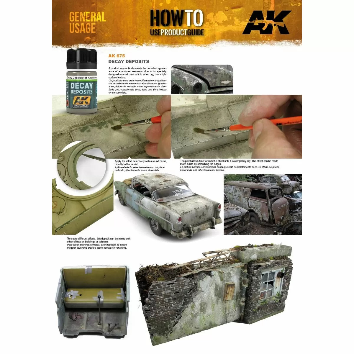 AK Interactive - Weathering Products - Decay Deposit 35ml